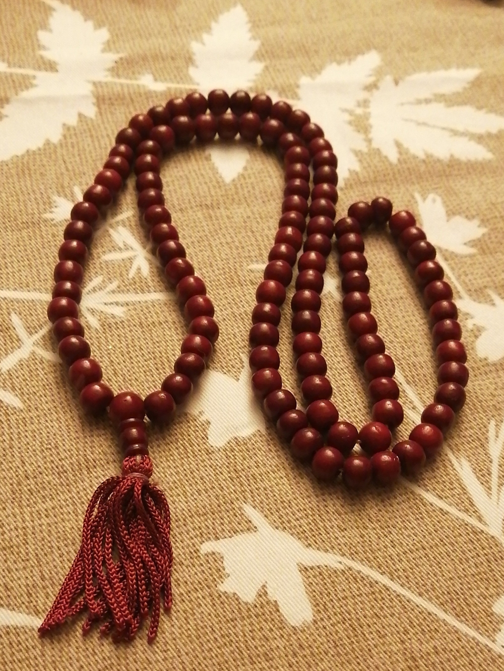 Mind Calming 108 Buddha, Mala Beads,Tibetan Prayer Meditation Necklace